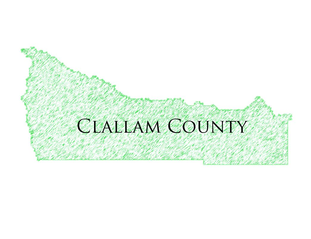 Clallam county outline